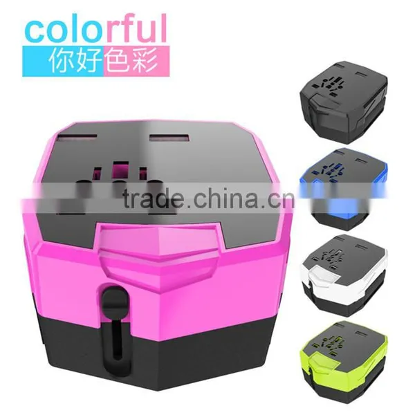 Crazy All-in-1 Universal Travel Power Plug Adapter Charger Car Charger for US, EU and All Countries photo-5