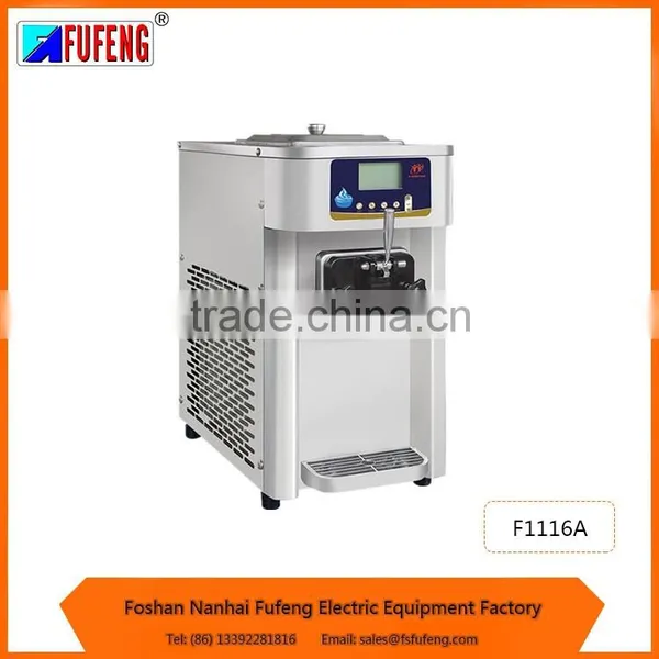 Table Top Soft Ice Cream Machine Singale Cylinder Freezing Fast Best for Business Use photo-2