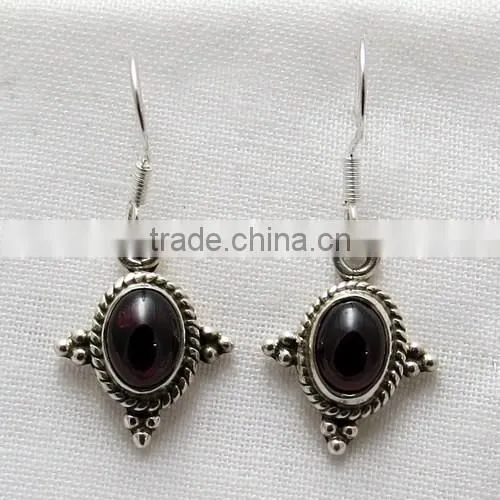 Top Grade AAA, Garnet Gemstone Jewelry, 925 Silver Indian Jewelry photo-6