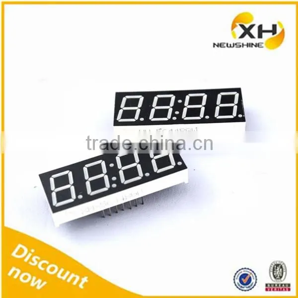 NEWSHINE 1 2 Inch 7 Segment LED Display 4 Digit With Red Blue Green White