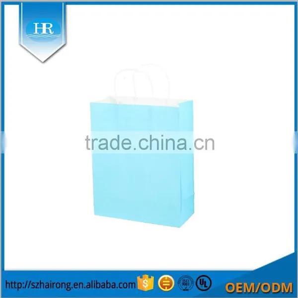 Wholesale Diretct Factory Price Colored Paper Bag With Different Handle Types photo-3