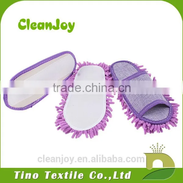 Top Quality Mop Chenille Indoor Cleaning Slippers photo-5