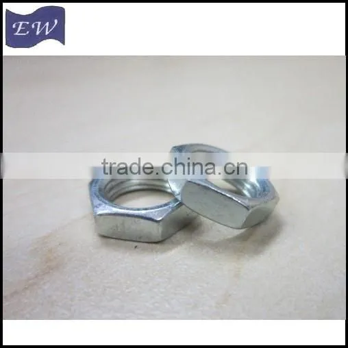 Hex Thin Nut With Zinc Plated M10X1 photo-3