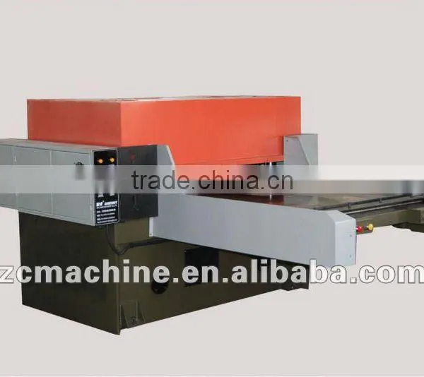 ZC608-Precise Four-colume Double-side Auto-feeding Hydraulic Cutting Machine