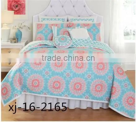 China Home Textile Products Quilt Printed Bedding Set