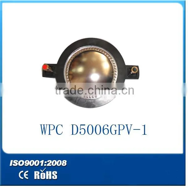 Driver Unit Titanium Diaphragm Used in Compression Driver and Tweeter