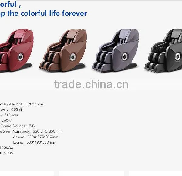 2015 Hot Sale Full Body Massage Zero Gravity Electric Best Massage Chair photo-4