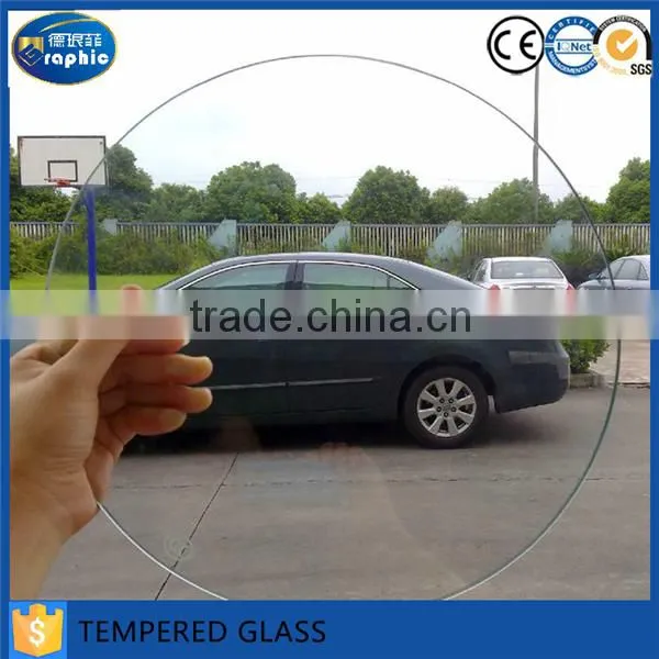 Custom Flat Edge Natural Corner Strong Full Tempered Glass photo-5