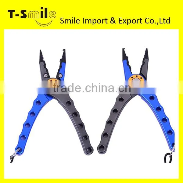 High Quality Fishing Long Nose Plier Aluminium Alloy Stainless Steel Nose Fishing Pliers