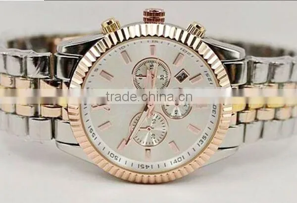 Hot M Brand Luuy ROMA Dial Stainless Steel Quartz Watch Women Lady / w of the Original Gold Silver Rose Gold LOGO photo-2