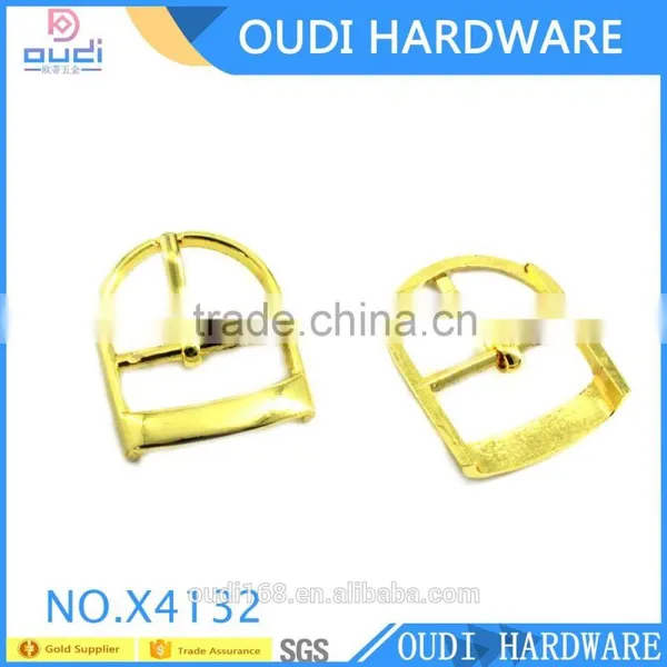 High Quality Shiny Light Gold Zinc Alloy Pin Buckles For Woman Bag photo-2