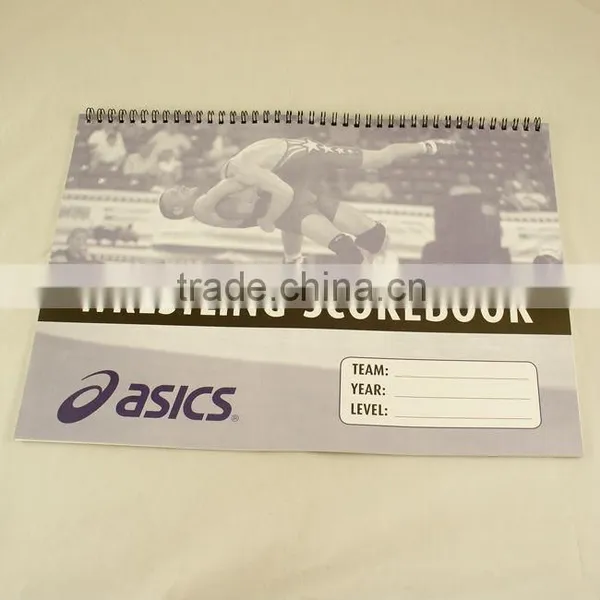 Customed Cheap Wrestling Notebook Printing With Sprial photo-2