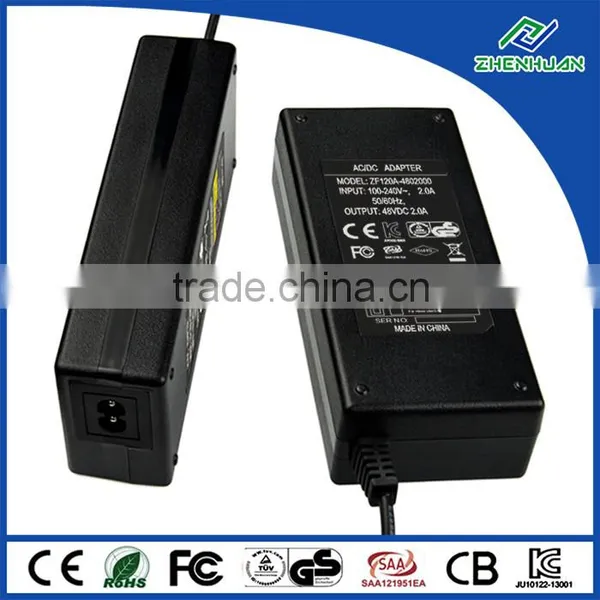 RoHS AC Adapter 48V 2A AC DC Adapter 48VDC Power Supply photo-4