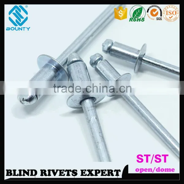 HIGH QUALITY ISO 15979 STEEL RIVET BODY STEEL MANDREL STEEL BLIND RIVETS photo-4