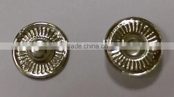Leather Products Use Metal Spring Snap Button photo-2