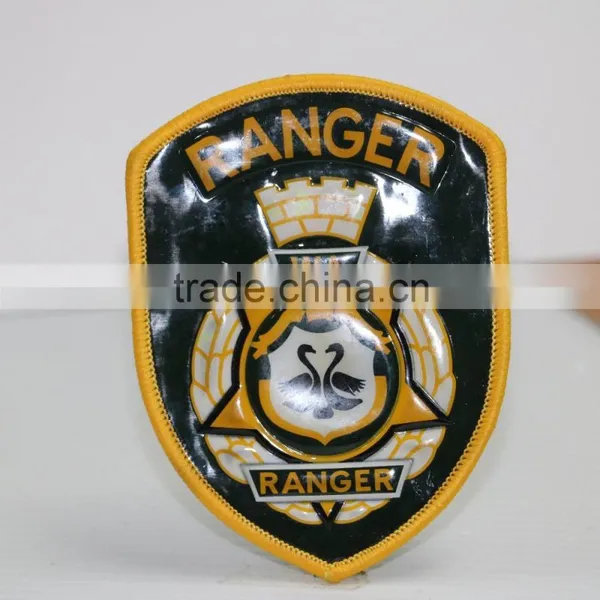 3D Emboss Logo Patch , Car Logo Embroidered Patch photo-3