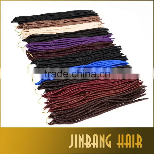 Havana Mambo Twist Crochet Braid Hair Faux Locs Synthetic Dreadlocks Ombre Braids Hair Extensions photo-6