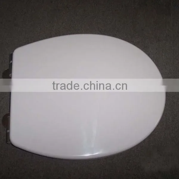 One Push Button Quick Release Toilet Seat Cover With Soft Close Stainless Steel Hinges for Portable wc in the Bathroom photo-2