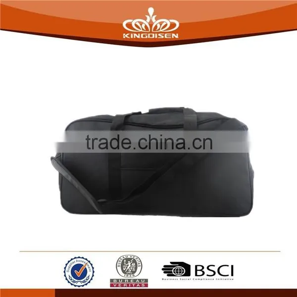 Wholesale Cheap Price 600D Black Travel Bag photo-3