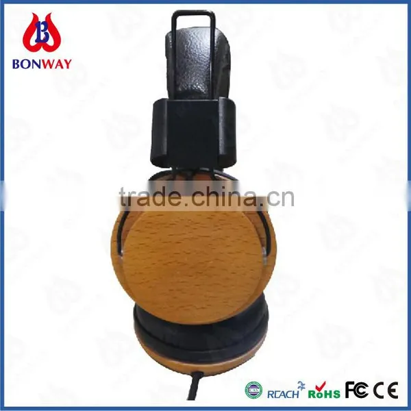 Nice Design Wood Headset for PC photo-3
