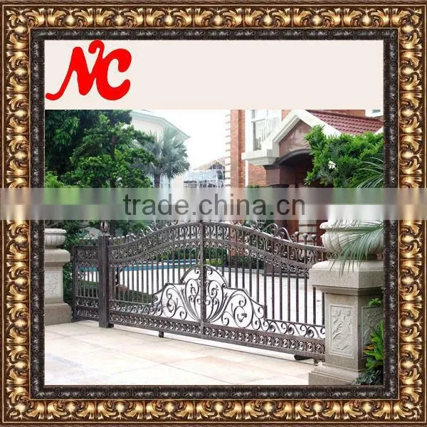 Modern Fashionable Wrought Iron House Gate Designs photo-4