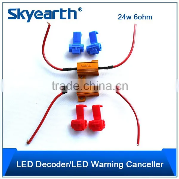 Led Resistance/ Led Load Resistance for Turn Signal Lamp 24w 6ohm photo-2