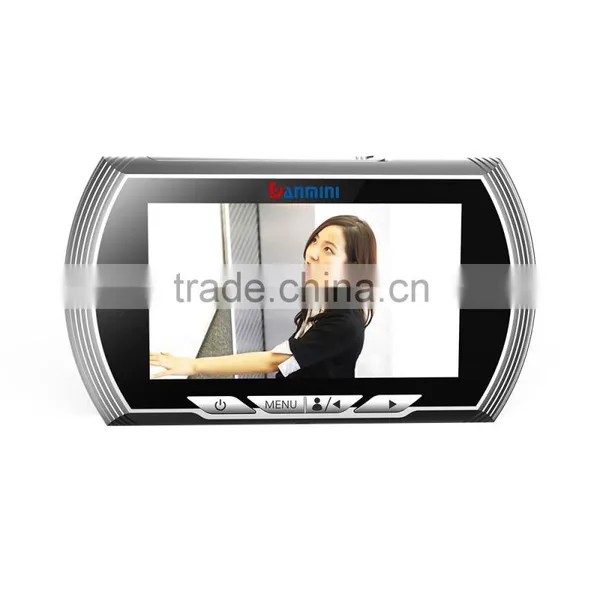 4.3 Inch LCD Electronic Peephole Viewer Front Door Camera / Home Security Door Viewer photo-3