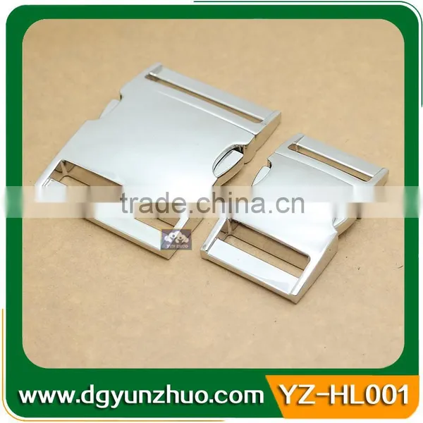 Wholelsale Metal Buckle for Dog Collar, Safety Side Release Buckle