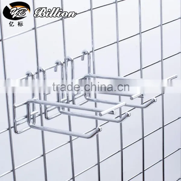 5.7 Thickness Supermarket Gridwall Display Hook Double Hanging Hook Net Hanging Hook photo-5