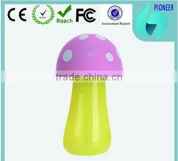 Mushroom Appearance LED Lamp Humidifier Fogger Cool Mist Usb Ultrasonic Humidifier Portable Air Humidifier photo-5