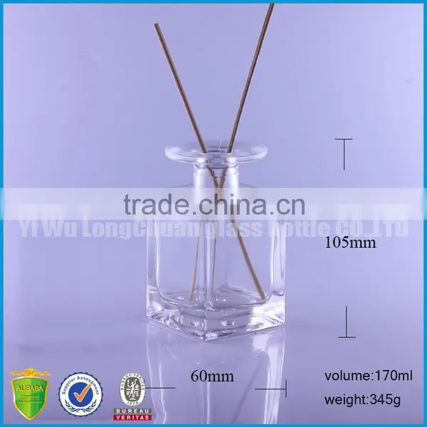 80ml Square Shaped Frosted Bottle for Essence Oil Aromatherapy Reed Diffuser Glass Bottle for Decorative photo-4