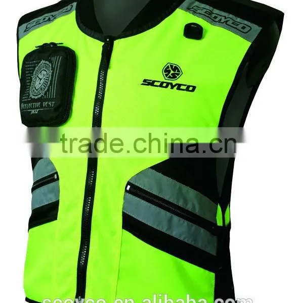 VENTILATION JACKET,SUMMER JACKET ,HIGH -VISIBILIT Motorcycle Riding Jacket Vestjk32