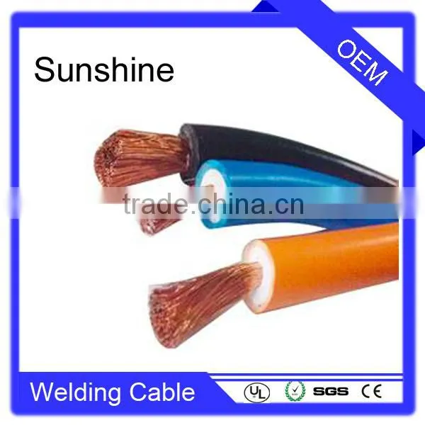 Silicone Rubber Welding Cable Silicone Rubber Coated Triplex /multi Core Cable photo-4