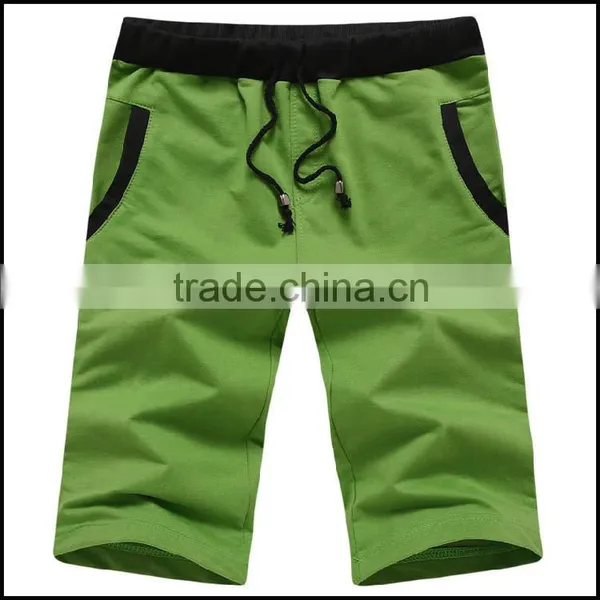 Top Sale Stylish Designer Short Half Cotton Mens Sweatpants Pants With Pocket photo-4