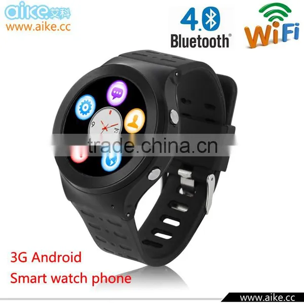 2016 Newest Arrival Bluetooth Smart Watch S99 Android Phone With Heart Rate SIM WIFI Camera GPRS For IOS Android