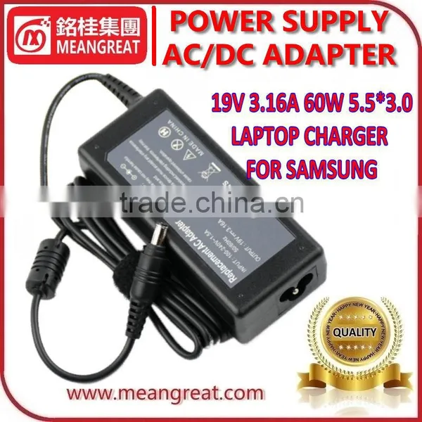 For Samsung 19V 3.16A 5.5X3.0 60W Laptop Charger photo-2