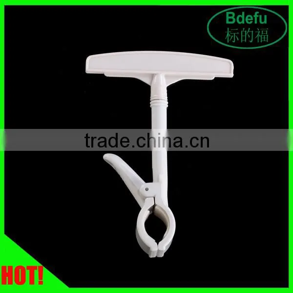 Plastic POP Clip A4 Advertising Paper Display Rack
