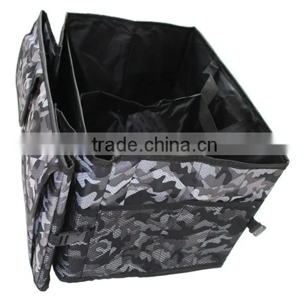 China Supplier Nylon Camouflage Hanging Foldable Storege Bag With Net photo-4