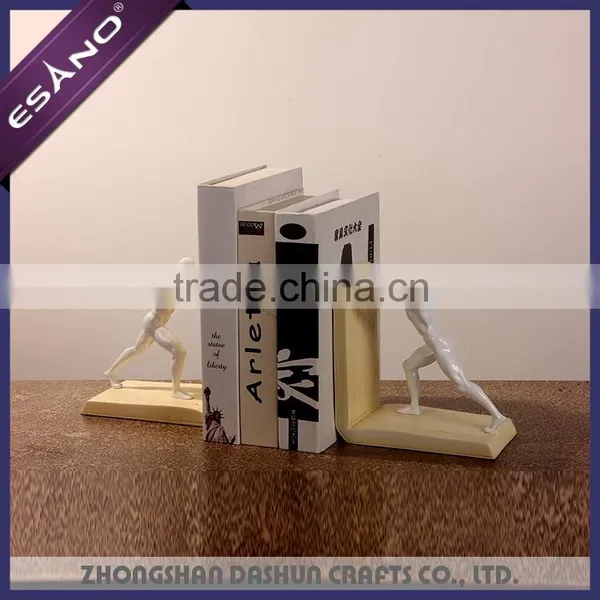 Polyresin Home Decoration Pieces, Man Resin Bookends photo-3