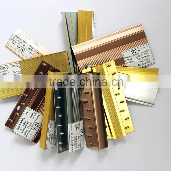 Aluminum Stair Nosing for Vinyl Floor/concrete Stair Aluminum Treads/bamboo Flooring Stair Nosing photo-6