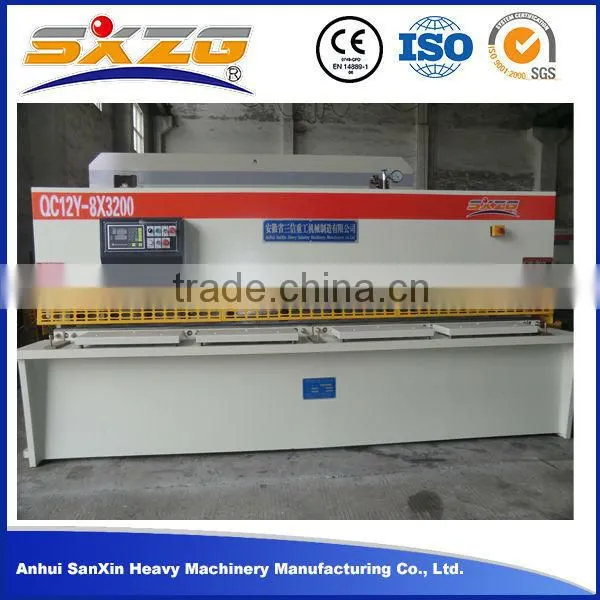 QC12Y-6*3200mm Hydraulic Sheet Metal Cutting Machine CNC Shearing Machine photo-3