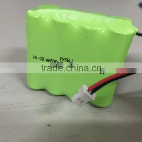 NI-CD 9.6V AA 500mAh Batter Pack photo-2