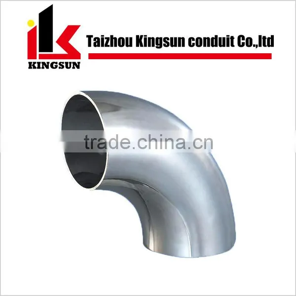 DIN Stainless Weld 90 Degree PIpe Fitting Elbow photo-2