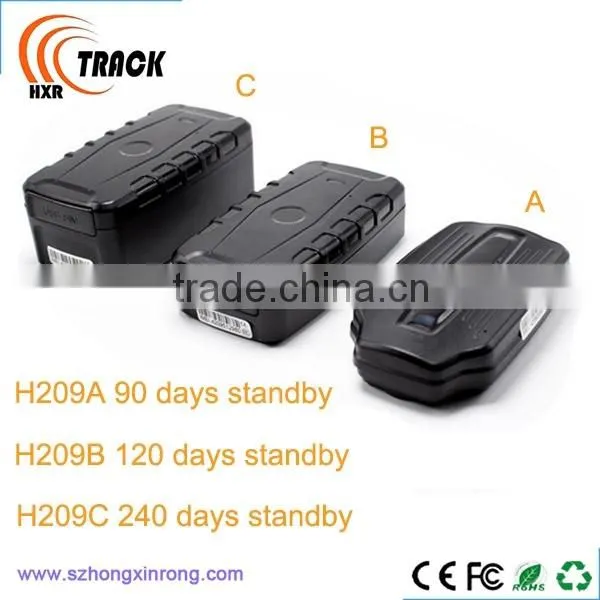 Long Battery Standby 5 Powered Magnetic Build-in GPS Car Tracker With Light Sensor Supplier's Choice