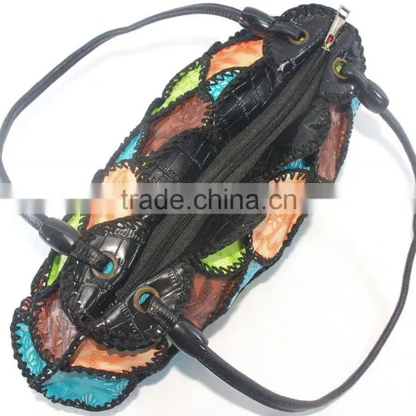 Ladies Leather Bag Multi Use Unique Shape Design Vivid Color Effect Hot Sale 2016 photo-5