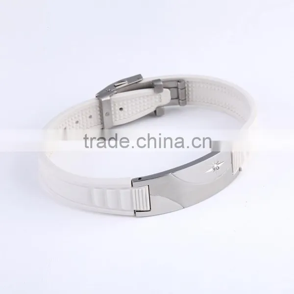 2015 New Health Power Sport Negative Ions Silicon Bracelet photo-5