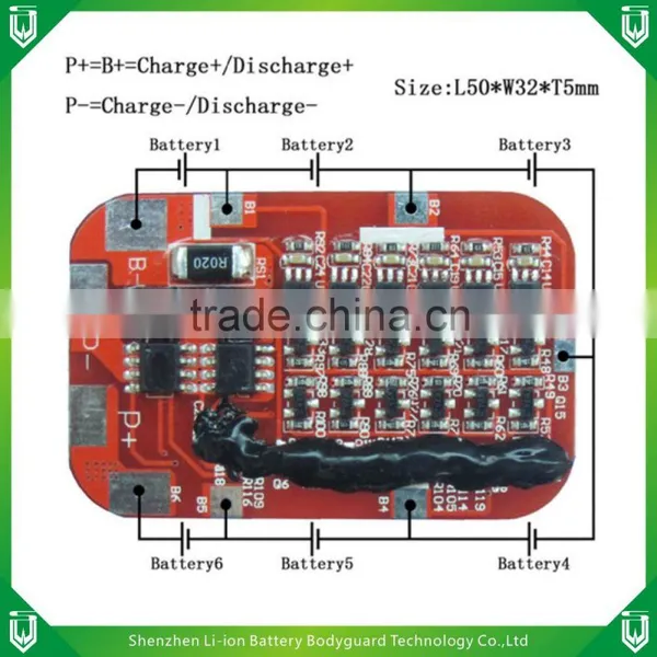For 19.2V(6S)LiFePO Battery Packs LWS-6S7A-053(6S) power supply pcb