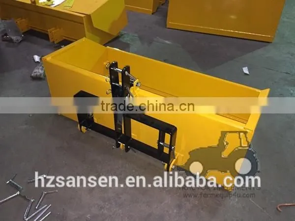7TTBX - 3 Point Tipping Transport Box Tractor 3point Implements With CE photo-4