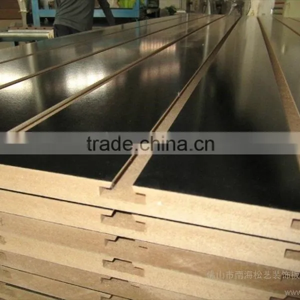Highly Quality 18mm Slot Board Hangers /groove Mdf Board for Supermarket Good Displaying photo-3