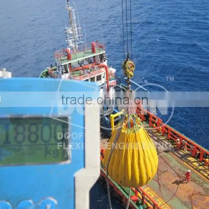Crane Load Test Water Weight Bags / Filled Weight Bags 25T For Sale photo-5